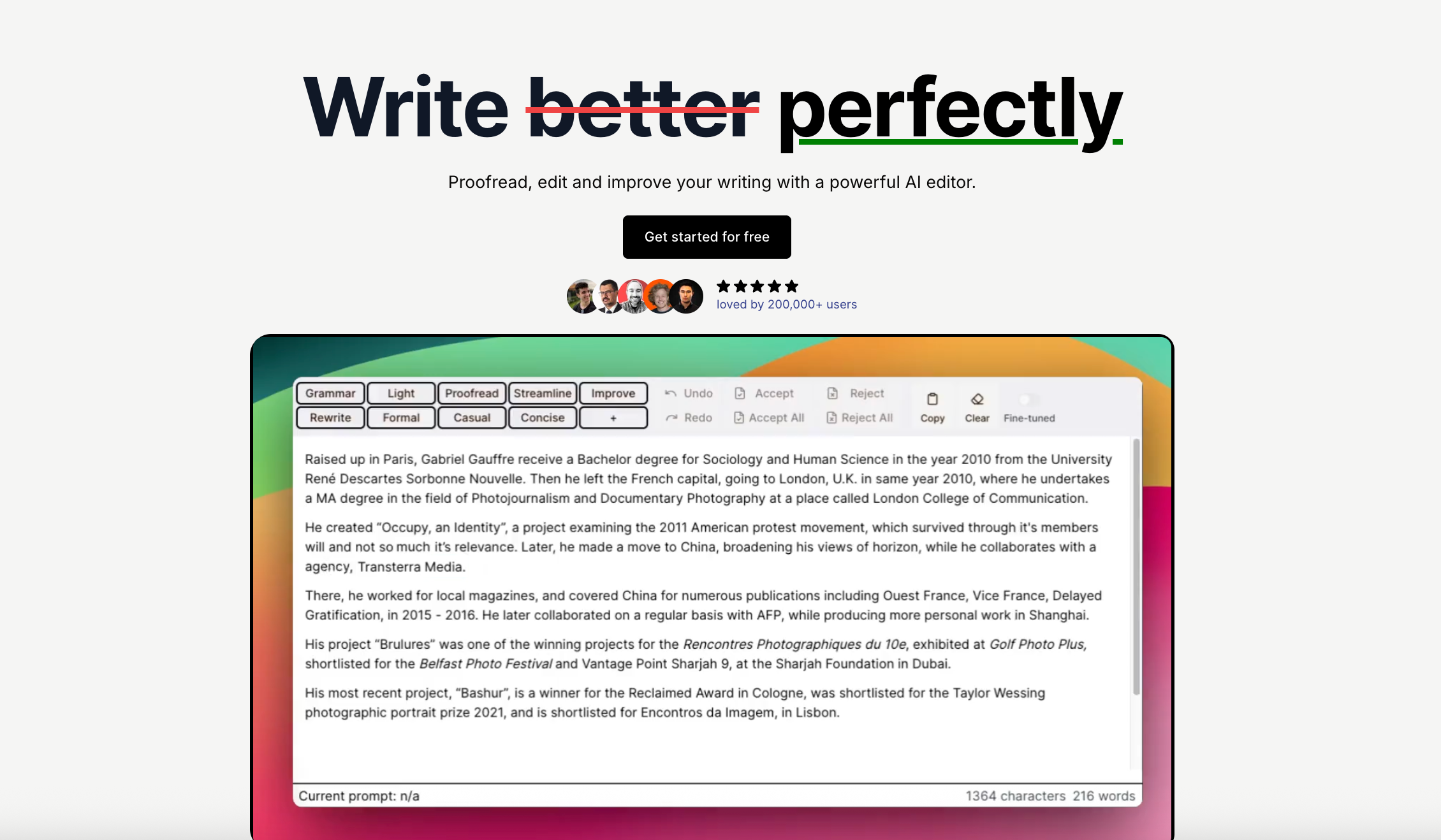 EditGPT — Best for Track-Changes-Style Editorial Control