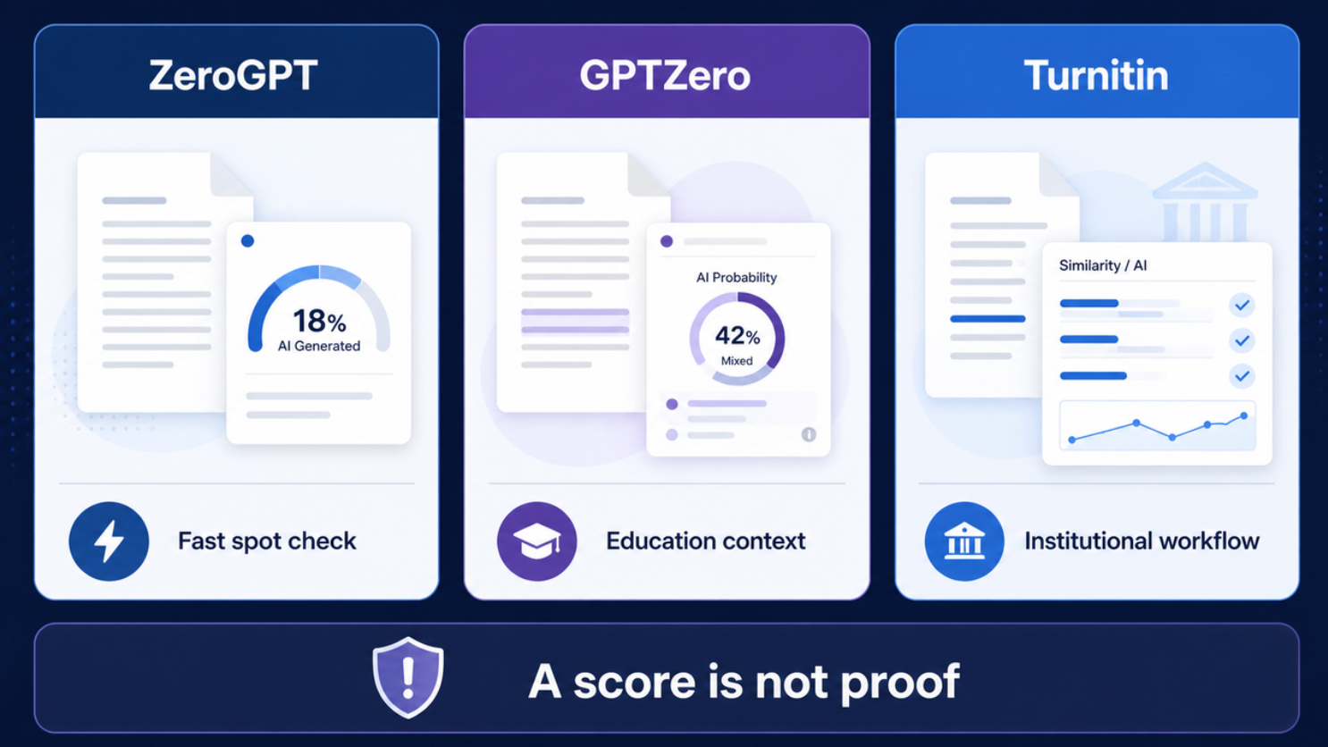 How ZeroGPT Differs from Other AI Detectors
