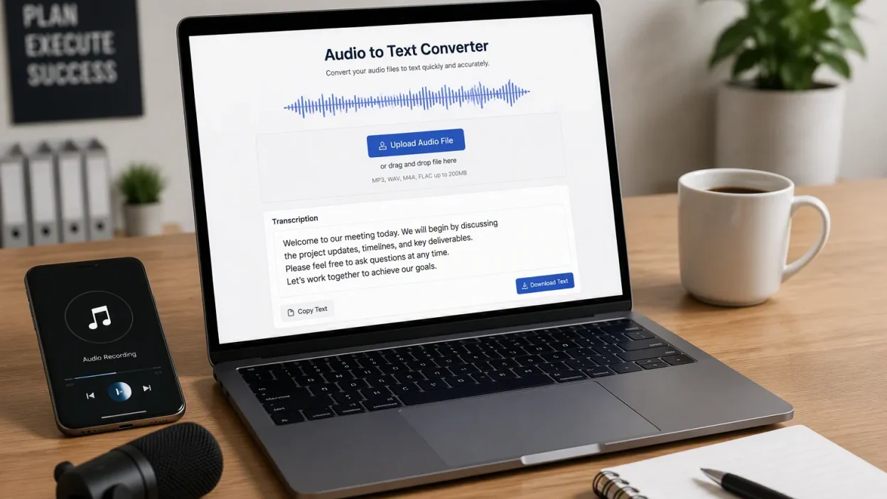 Top 10 Free M4A to Text Online Converters: 2026 M4A Transcription Guide