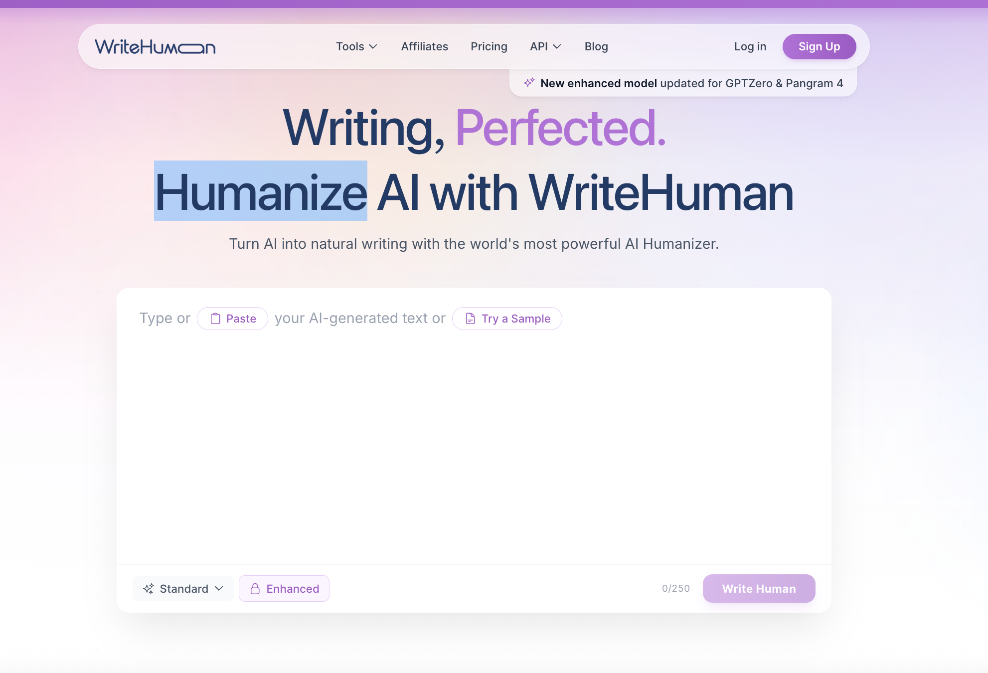 WriteHuman — Fastest Fresh Result, but the Meaning Drifted
