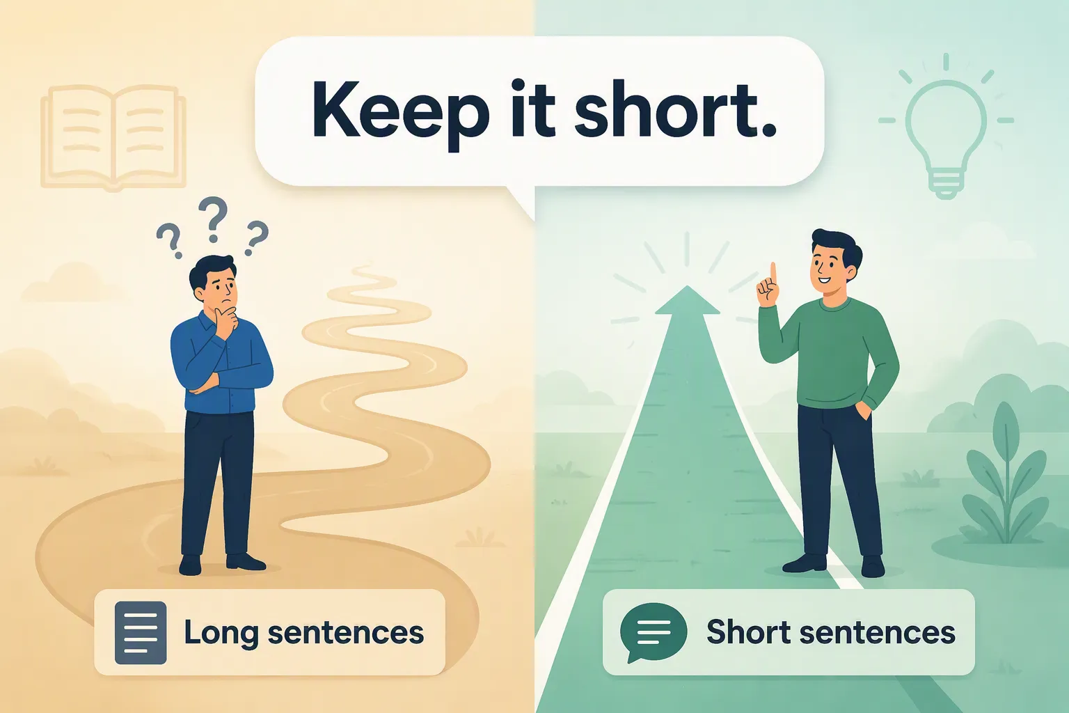Step 2: Master the Art of Short Sentences