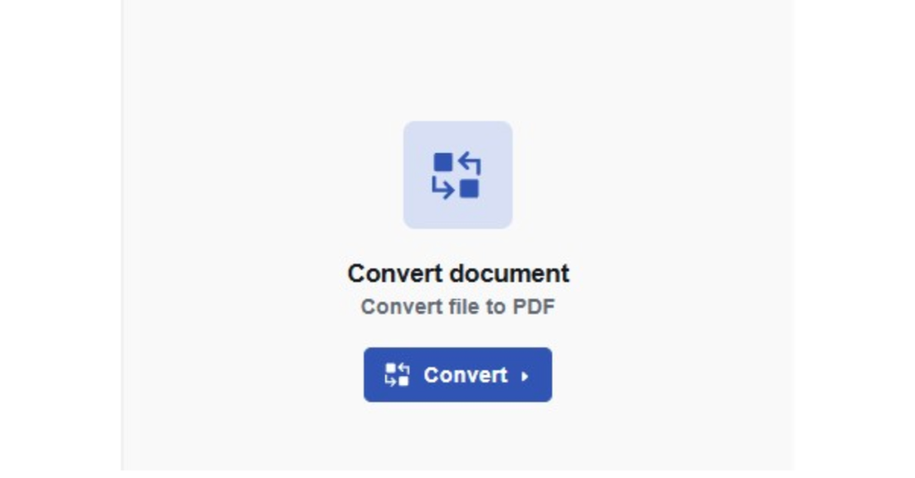 Click Convert in the right-side panel.