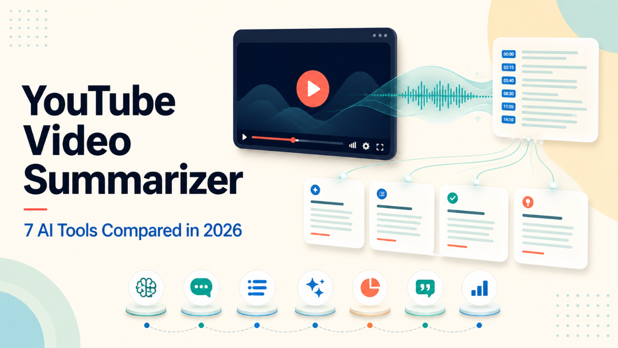 AI YouTube Video Summarizers