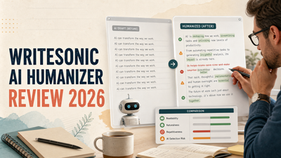 Writesonic’s AI Humanizer Review 2026: Is It Free, and Does It Really Work?